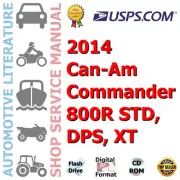 2014 Can-Am Commander 800R STD, DPS, XT Complete Service Manual