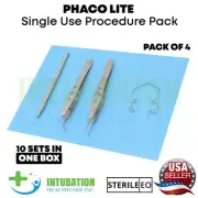 10 Sets Barraquer Speculum Nucleus Manipulator Corneal Utrata Forceps Single Use