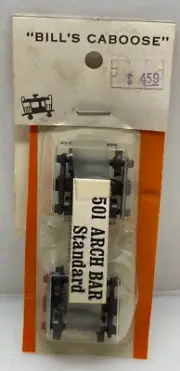 HO Kadee 501 Arch Bar Standard freight trucks - pair ~ NEW