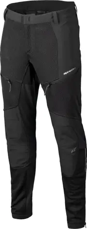 Alpinestars Troop-Air Pro, textile pants , color: Black/Black , size: XL
