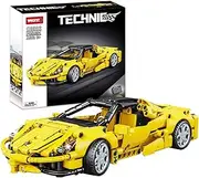 WOMA Technic Ferrari Car Building Block Set - Sports Car Model Building Kit, Supercar Building Toy for Kids Aged 6+, 391 PCS