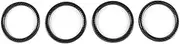 SHU-Store Car Dashboard Air Conditioning Vent Outlet Decoration Cover Ring Fit for Jeep Wrangler JL Gladiator JT 2018+ Accessories Upgrade (Color : Carbon Fiber Grain)