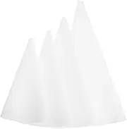 WEKADRIN 4pcs Reusable Piping Bags Cake Decorating Material Non Slip Grip for Icing Pastry for Beginners and Experienced Bakers