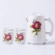Ceramic Electric Kettle, Cordless Water Teapot 1.7liter, Cordless Automatic Power Off Fast Boiling Fast FANDIAO