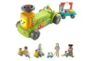 Fisher-price - Laugh & Learn 4-in-1 Farm To Market Tractor Ride-on Learning Toy For Baby & Toddlers - Mattel