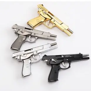 藝軒玩具仿真槍系列新款拋殼92 全金屬兒童玩具合金槍模型可拆卸1:2.05不可發射子彈
