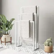 Free Standing Towel Rack, 3 Tier Steel Towel Racks for Bathroom Towel Storage