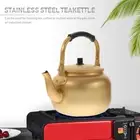 Stainless Steel Teapot Gongfu Tea Pot Outdoor Tea Kettle Heat Induction Kettle