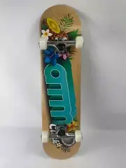 ATM Click Skateboard Complete 7.75” Jungle Juice -Black Smith Trucks 52mm Wheels