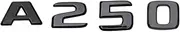 BHUTMPJK for A Class A200 A250 A260 Fit for Benz CLS350 CLS500 W210 W211 W212 Car Rear Trunk Sticker Decals Trunk Number Letters Badge(A250)
