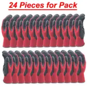 24Pieces/12Pairs Professional Working Protective Gloves For Men Construction Wom