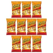 911255 10 x 226.8g BAG CHEETOS FLAMIN' HOT CRUNCHY CHEESE FLAVORED SNACKS CHIPS