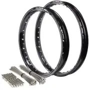 Husaberg FE 501S 2004-2005 21/18 OEM Front/Rear A60 Excel Rim & Bulldog Spoke Se
