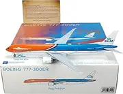 Pre-Built Model Aircraft 1:400 Static Model Airplane 73040 73041 for KLM B777-300E PH-BVA High-Detailed Model Collectible Aircraft Miniature Airplane Model