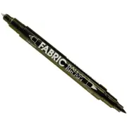 Uchida Ball & Brush Fabric Marker-Black 122-S-1