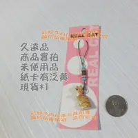 在飛比找蝦皮購物優惠-REAL CAT 虎斑貓 公仔 吊飾 TOSHINPACK 