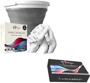 Family/XL Hand Casting Kit + XL Platinum Shimmer Paint Set