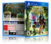 Ni No Kuni: Wrath Of The White Witch Remastered - PS4 cover and Case. NO GAME!!!
