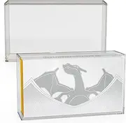 EVORETRO Acrylic Case Display for Pokemon TCG Ultra-Premium Collection Charizard Pack of 1