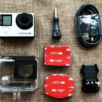 在飛比找蝦皮購物優惠-送 8GB卡 GOPRO HERO4銀版 觸控螢幕 極限運動