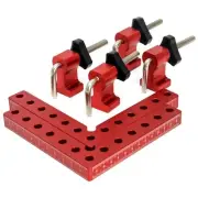 2 PACK 90 Degree Positioning Squares Right Angle Clamping 5.5X5.5inch3059