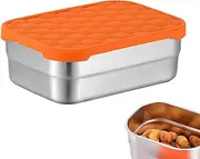 Toddler Snack Containers, Sealed and Leakproof Snack Pack Containers with Silicone Lid, Stackable Individual Household Food Box for Kids, Family, Friends, Home