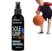 Vgvgaj Basketball Shoe Grip Spray - 100ml Basketball Shoe Sole Bottom Spray for Improved Traction - Sports Grip Enhancement, Shoe Traction Enhancer for Basketball Shoes