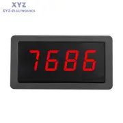 10-9999RPM Digital LED Hall Tachometer DC 8-24V Motor Speed Tester Panel Meter