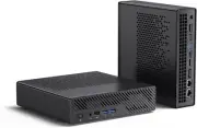 MINISFORUM MS-A1 Mini Workstation Mini Barebone Pc, Ddr5/4Xm.2 Nvme SSD, Dual 2.