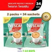 Nescafe Protect Proslim Coffee Mix Powder 15g x 34 sachets Instant Coffee Diet S