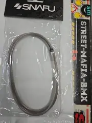SNAFU BMX Bike Brake Cable Raw Clear LINEAR SLICK CABLE Fit SE GT HARO KINK NEW