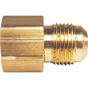Do it 3/8 In. x 1/2 In. Brass Female Flare Adapter 458757 SIM Supply, Inc.