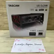 Tascam US-2x2HR Desktop 2x2 USB Type-C Audio/MIDI Interface