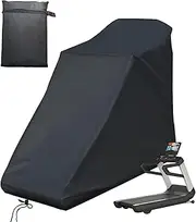 Treadmill Cover, Dustproof UV Protection Running Machine Cover, Exercise Workout Equipment Protective with Drawstring for Home Fitness Equipment Treadmill Indoor & Outdoor
