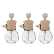 3 Pcs Car Perfume Empty Bottle Atomizer Travel Essential Oil Diffuser Air Vent