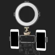 1 PC Tripod Phone Video Stabilizer Plastic Dual Position Mobile Phone Clip