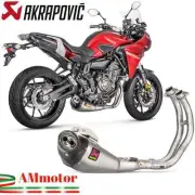 Complete Exhaust Akrapovic Yamaha Tracer700 / GT 2019 Motorcycle Racing Titanium