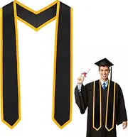 [Diueoly] Graduation Stole Graduation Sash Unisex Adult Graduation Honor Stole Class of 2025 With Trim for Academic Choral 70"