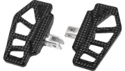 Thrashin Supply Co. Apex Mini Driver Floorboards Black Harley Davidson Softail