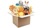 Pokemon Fire Type 8" Plush Assorted Blind Box, 3-Pack - Receive 3 Randomly Selected Characters Rare Silver Starters - Surprise Stuffed Animal Toy Figures for Kids, Boys, Girls 2+