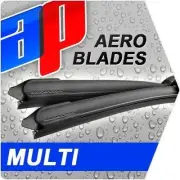 OPEL MONZA COUPE 1977-95 - AeroFlat Multi Adapter Wipers - MULTIin