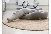 ALL 4 KIDS 185cm Alligator Baby Cot Bumper Flush Toy
