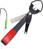 Fishing Knot Tying Tool,Stainless Steel Fishing Equipment - 4 in 1 Fly Tying Equipment, Hunting Products Terminal Tackle & Accessories, Multifunctional
