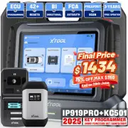XTOOL IP919PRO KC501 Car OBD2 Scanner Key Programming Set Full Diagnostic Tool