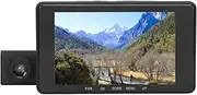 Dual Channel Dash Cam 1080P HD Video Recorder with Intelligent Motion Detection, Recording for Front and Rear, Waterproof Visual Lens (A6)