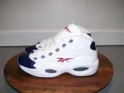 NEW SZ 11 Reebok Question Mid Iverson Blue GX0227 SHAQ ATTAQ PUMP SHAQNOSIS 4