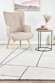Broadway Version Pearl White Rug