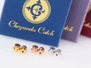 Chrysmela Catch Pierced Earrings Lock Hypoallergenic High Tech Earring Back