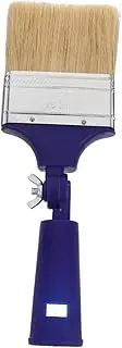 FIXOSHEE Angled Paint Brush Adjustable Craft Brush for Walls Furniture Deck Staining for Oil Varnish and Glue Easy to Clean with Comprehensive Coverage