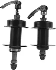 CORHAD 1set Mountain Axle Quick Release Front Rear Replacement Wheel Hub Design for Enhanced Stability and Performance